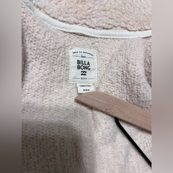Billabong Cozy Days Jacket Womens Antique White Medium - Picture 2 of 8